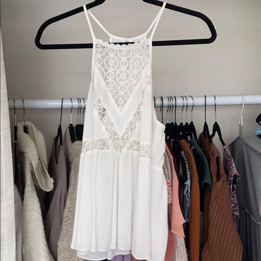 White Forever 21 Top